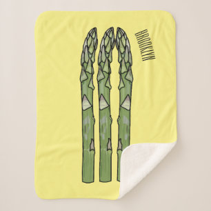 Illustration des Sparagus-Cartoon Sherpadecke