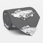 Illustration des Sport-Autos Triumphs Tr4 Krawatte (Gerollt)