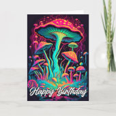 Illustration des strahlenden Waldes Karte (Vorderseite)