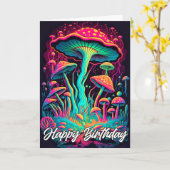 Illustration des strahlenden Waldes Karte (Gelbe Blume)