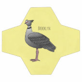 Illustration des südlichen Cartoon der Vogelscheuc Fußball (Flach)