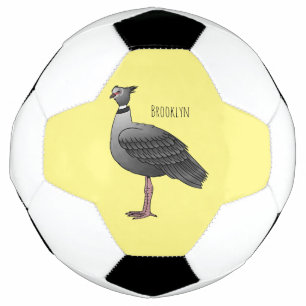 Illustration des südlichen Cartoon der Vogelscheuc Fußball