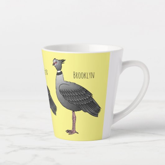 Illustration des südlichen Cartoon der Vogelscheuc Milchtasse (Rechts)
