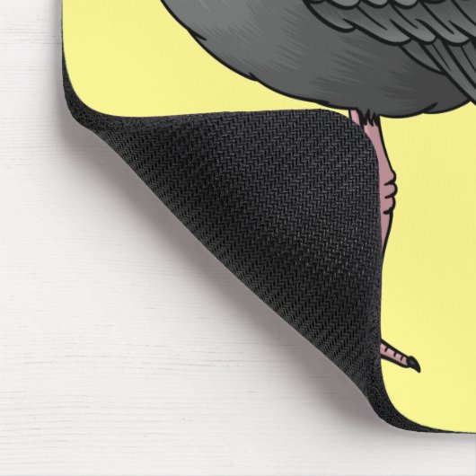 Illustration des südlichen Cartoon der Vogelscheuc Mousepad (Ecke)