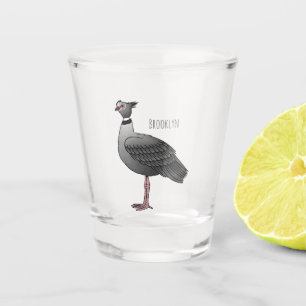 Illustration des südlichen Cartoon der Vogelscheuc Schnapsglas
