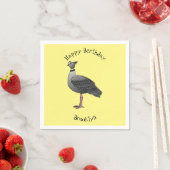 Illustration des südlichen Cartoon der Vogelscheuc Serviette (Beispiel)