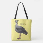 Illustration des südlichen Cartoon der Vogelscheuc Tasche (Rückseite)
