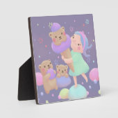 Illustration des Süßbäreises Fotoplatte (Vorderseite)