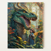 Illustration des verzauberten Waldes Planer (Rückseite)