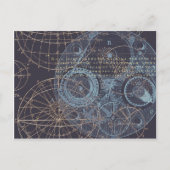 Illustration des Vintagen Wissenschaftsbuchs Postkarte (Vorderseite)