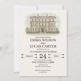 Illustration des von Hand gezeichneten Veranstaltu Einladung