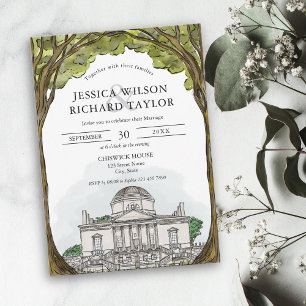 Illustration des von Hand gezeichneten Veranstaltu Einladung