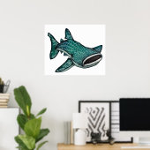 Illustration des Walhais Poster (Heimbüro)