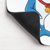 Illustration des Weihnachtshais-Cartoon Mousepad (Ecke)