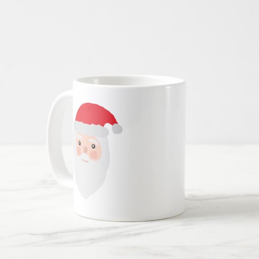 Illustration des Weihnachtsmalers Kaffeetasse (Vorderseite Links)