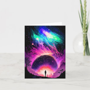 Illustration des Whimsical Universe Galaxy Karte