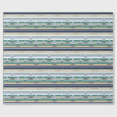 Illustration des Wintermagic Sweater Tree Geschenkpapier (Flach)