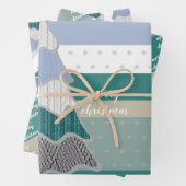 Illustration des Wintermagic Sweater Tree Geschenkpapier Set (Beispiel)