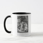 Illustration "die Sorgen von Werther" vorbei Tasse (Links)