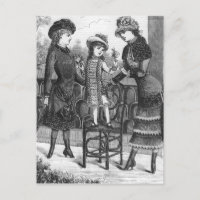 Illustration "Drei Viktorianische Kinder"