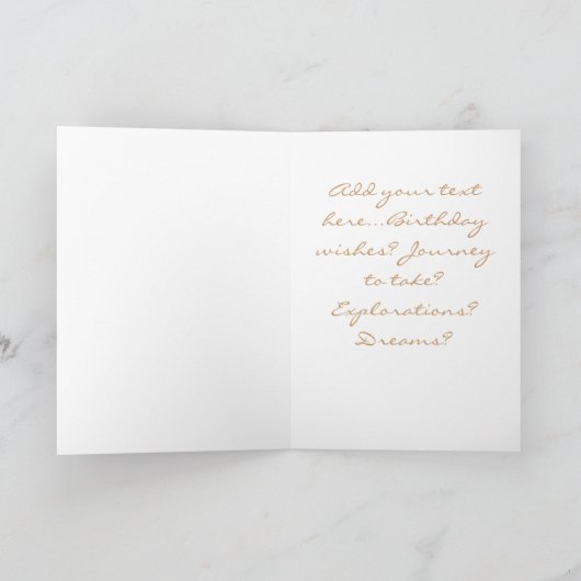 Illustration durch Arthur Rackham Karte (Innenseite)