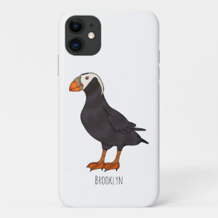 Illustration einer Cartoon-Schopfpuffins  Case-Mate iPhone Hülle