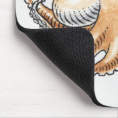 Illustration einer Krake Mousepad (Ecke)