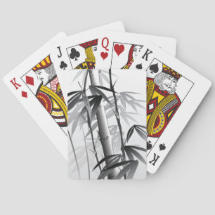 Illustration einer orientalischen Artmalerei Spielkarten