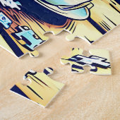 Illustration einer Puzzle-Frau Puzzle (Seite)