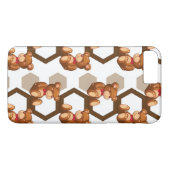 Illustration einer Reihe des Teddybären betreffen Case-Mate iPhone Hülle (Rückseite (Horizontal))