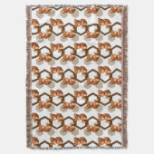 Illustration einer Reihe des Teddybären betreffen Decke (Vorderseite Vertikal)