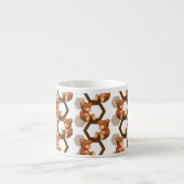 Illustration einer Reihe des Teddybären betreffen Espressotasse (Vorderseite)