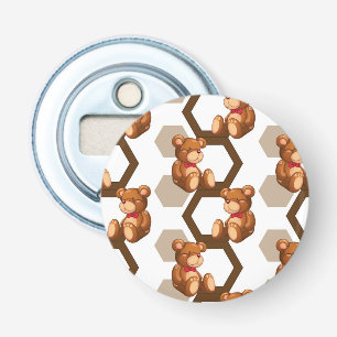 Illustration einer Reihe des Teddybären betreffen Flaschenöffner