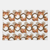 Illustration einer Reihe des Teddybären betreffen Handtuch (Horizontal)