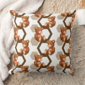 Illustration einer Reihe des Teddybären betreffen Kissen (Decke)