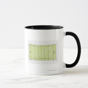 Illustration einer Rugbyneigung Tasse