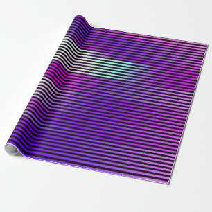 Illustration eines abstrakten Glitch-Hintergrunds. Geschenkpapier