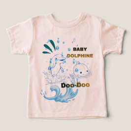 Illustration eines aquatischen Delfins