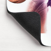 Illustration eines Asthmaanfalls vom Blütenstaub Mousepad (Ecke)