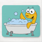 Illustration eines Badesauges Ness Monster. Mousepad (Vorne)