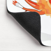 Illustration eines Ballerina TanzRaptors. 2 Mousepad (Ecke)