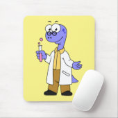 Illustration eines Brontosaurus-Chemisten. Mousepad (Mit Mouse)