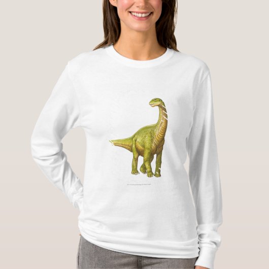 Illustration eines Camarasaurus T-Shirt (Vorderseite)