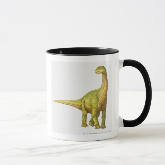 Illustration eines Camarasaurus Tasse (Rechts)