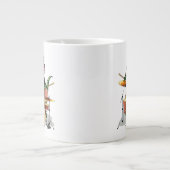 Illustration eines Chasmosaurus, der die Trommeln Jumbo-Tasse (Vorderseite)