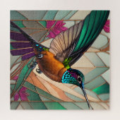 Illustration eines gefestigten Glases eines Hummin Puzzle (Horizontal)