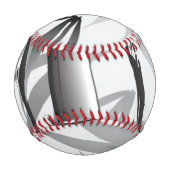 Illustration eines Gemäldes im orientalischen Stil Baseball (Rückseite)