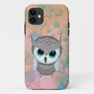 Illustration eines kleinen mürrischen gehörnten Ka iPhone 11 Hülle