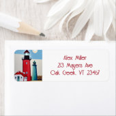 Illustration eines Leuchtturms am Meer (Insitu)