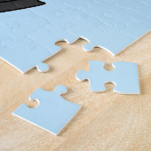 Illustration eines Loch Ness Monster Scuba Divers. Puzzle (Seite)